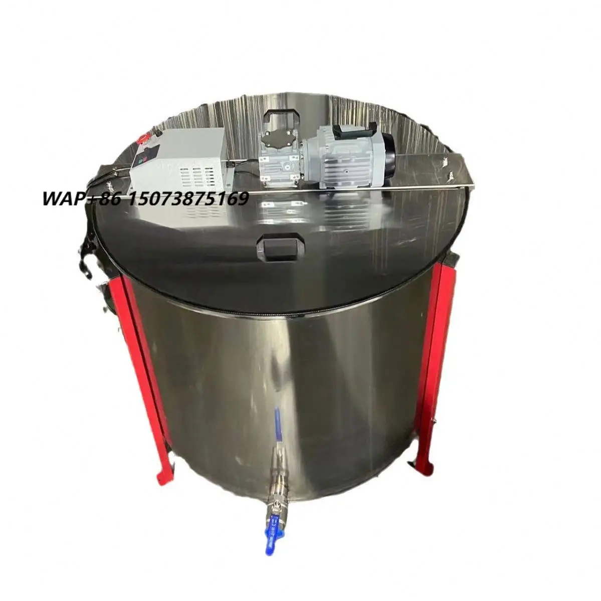 Honey Extraction Machine, 24-Frame Electric Honey Extractor with 304 Stainless Steel Inner Frame