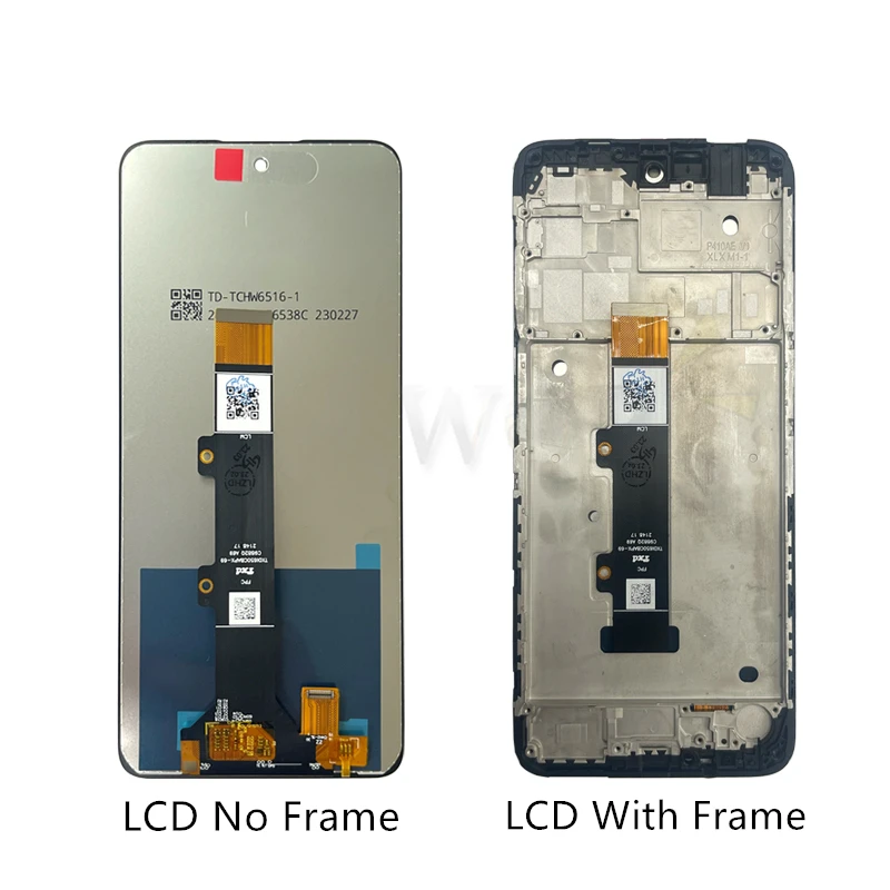 For Motorola Moto G22 LCD Display Touch Screen Digitizer Assembly With Frame XT2231-2 Display Replacement Repair Part 6.3