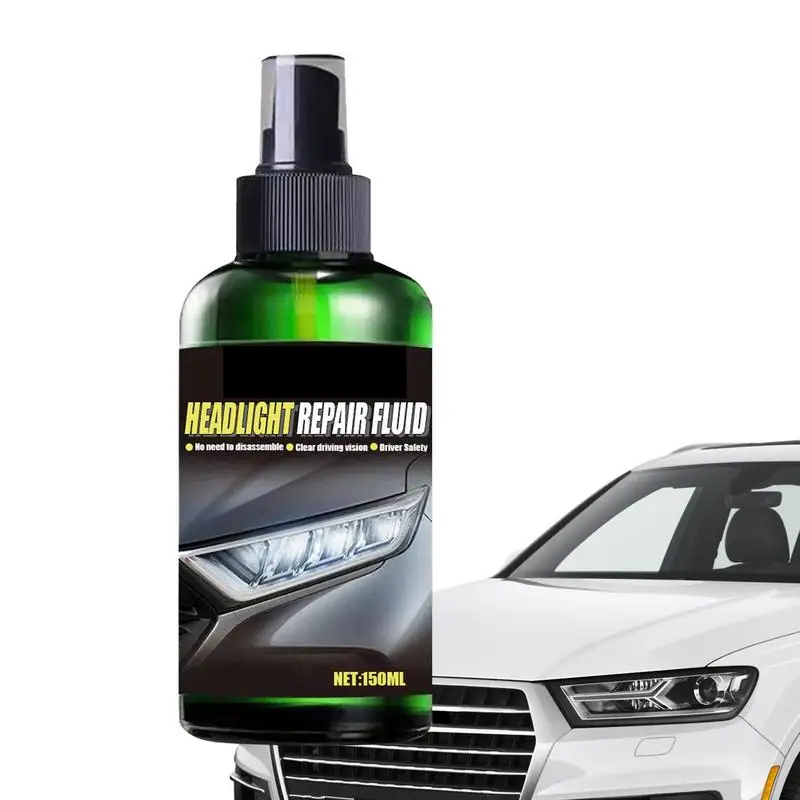 

Headlight Restoration Liquid 150ml Cleaning Wipes For Car Light Cleaner Restore And Protect Your Headlights In Minutes Car