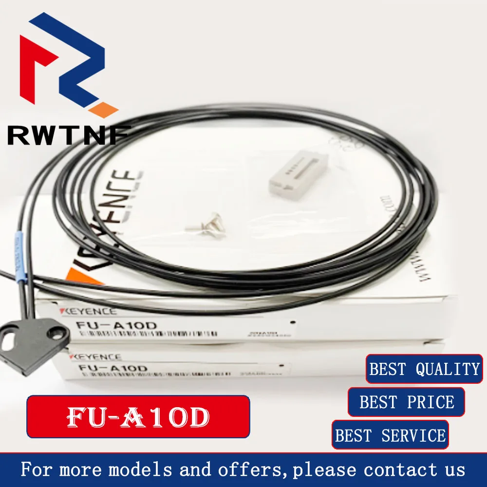 Keyence FU-A10D ใหม่เอี่ยมของแท้เซ็นเซอร์ใยแก้วนำแสงสามเหลี่ยม100% ของแท้