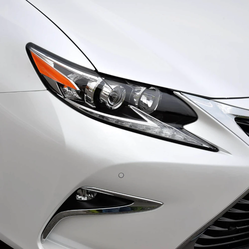 Osłona reflektora, klosz lampy, pleksi do Lexus ES ES200 ES250 ES300h 2015 2016 2017, przednia osłona reflektora, przezroczysty klosz.