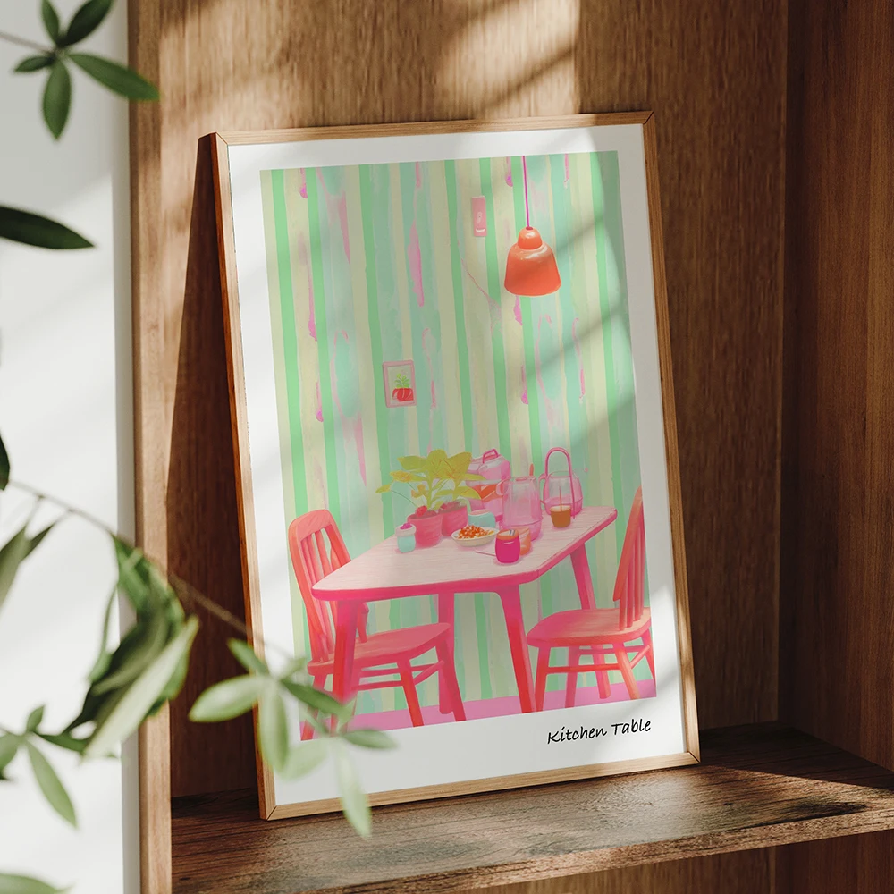 Современная картина на холсте – обзор и цена Home Decor Dopamine