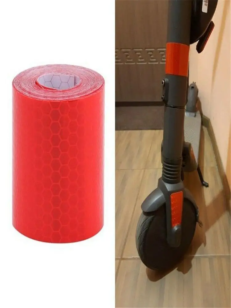AliExpress 1m*5cm Reflective Sticker Safety Reflector Tape for Car Bicycle Stickers Strip Roll Safety Warning Car Decoration