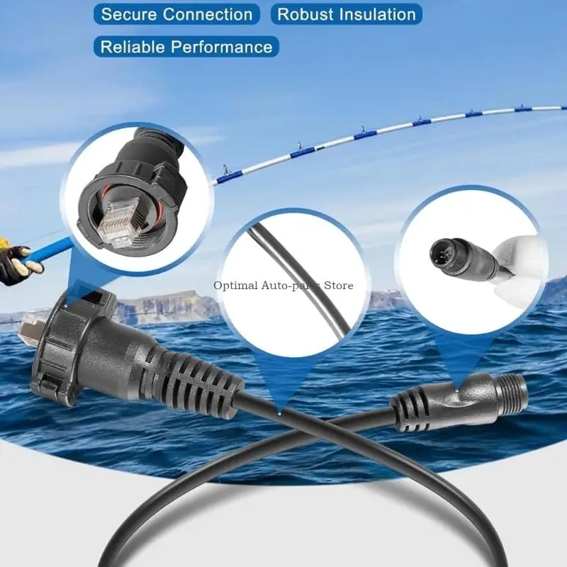 Marine Networking Adapter Cable for GMR Fantom 54/56 BlueNet to Systems