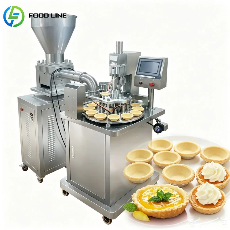 Egg Tart Shell Machine Automatic Forming Equipment Commercial Bakery Pastry Making Machine Customized