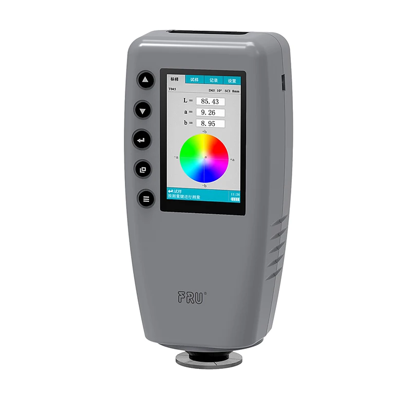 FRU Portable 8mm Colorimeter WR10 for colors difference measurement color difference meter