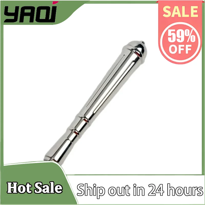 

YAQI Teardrop Polished Stainless Steel Men Safety Razor Handle,90mm Heavy 57g Polish Grip,Universal Fit for Men's Safety Shavers