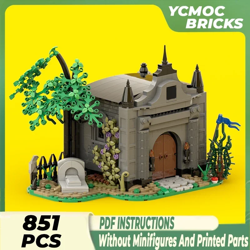 Technical Moc Bricks Castle Model Black Monarch's Ghost Modular Building Blocks Gifts Toys For Children DIY Sets Assembling