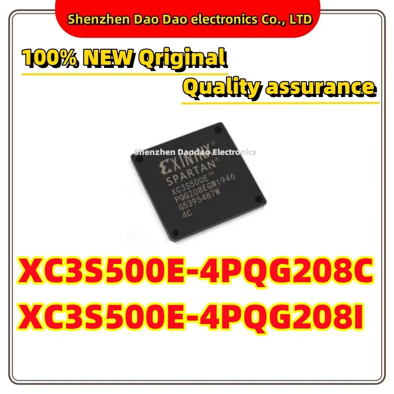 XC3S500E-4PQG208C XC3S500E-4PQG208I XC3S500E QFP-208 Programmable logic chip IC new original