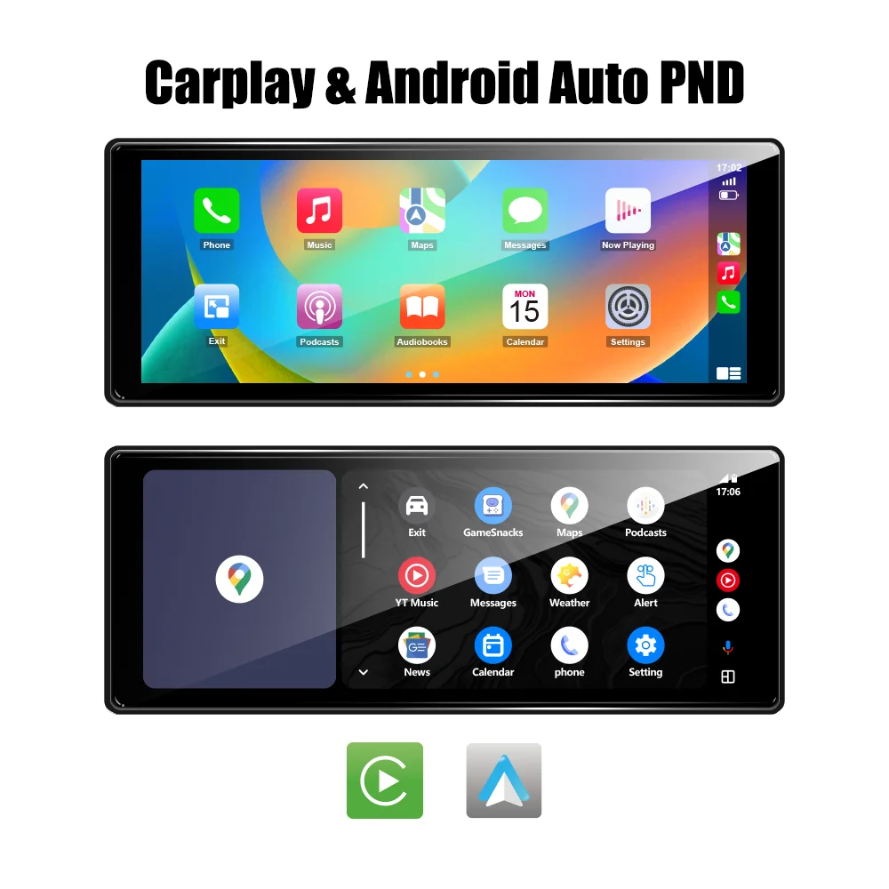 

10.26 inch IPS Screen Portable Car Multimedia Player With Android System Wireless Carplay Android Car Player Voice Control GPS