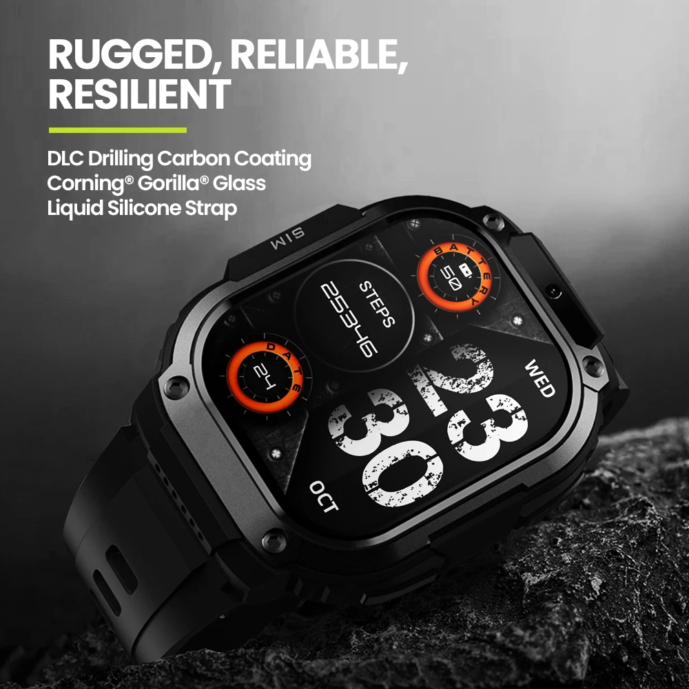 Zeblaze Thor SQ Android OS 4G LTE Smart Watch 2GB 16GB SC8541E Quad Core Men Smartwatch 2.13\