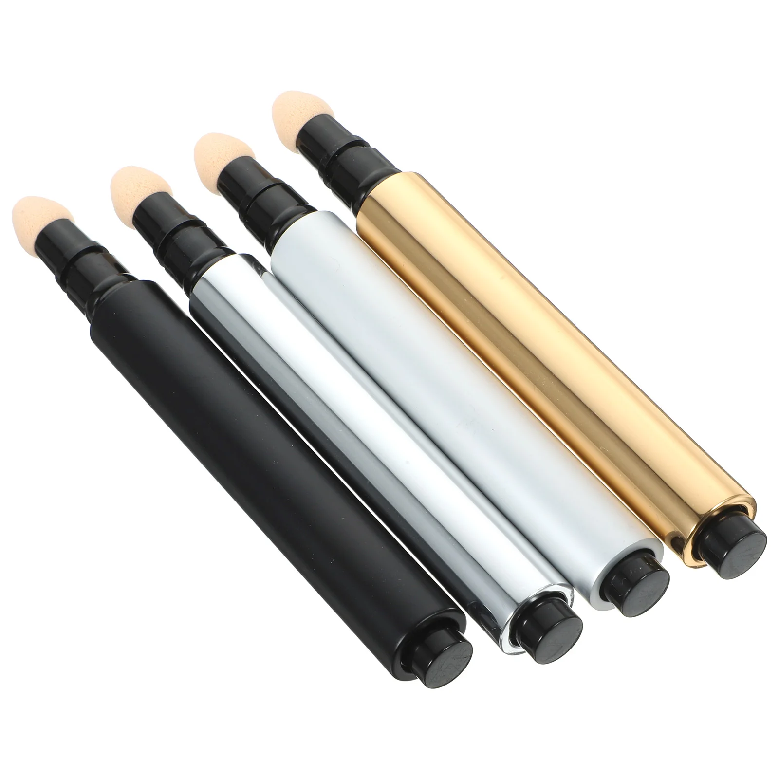 

4 PCS Press Pen Empty Concealer Tube BB Cream under Eye Bottle Liquid Foundation Pressing Pp Miss