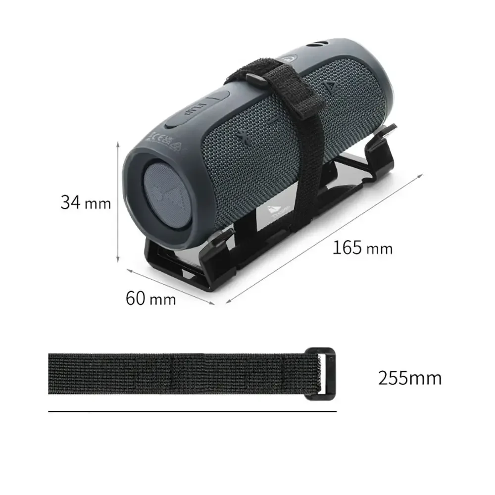 CoverJoy Universal Bluetooth Speaker Car Mount Holder for JBL Flip 4 /5 /6 Portable Acrylic Anti-Slip Washable Car Audio Stand view 5