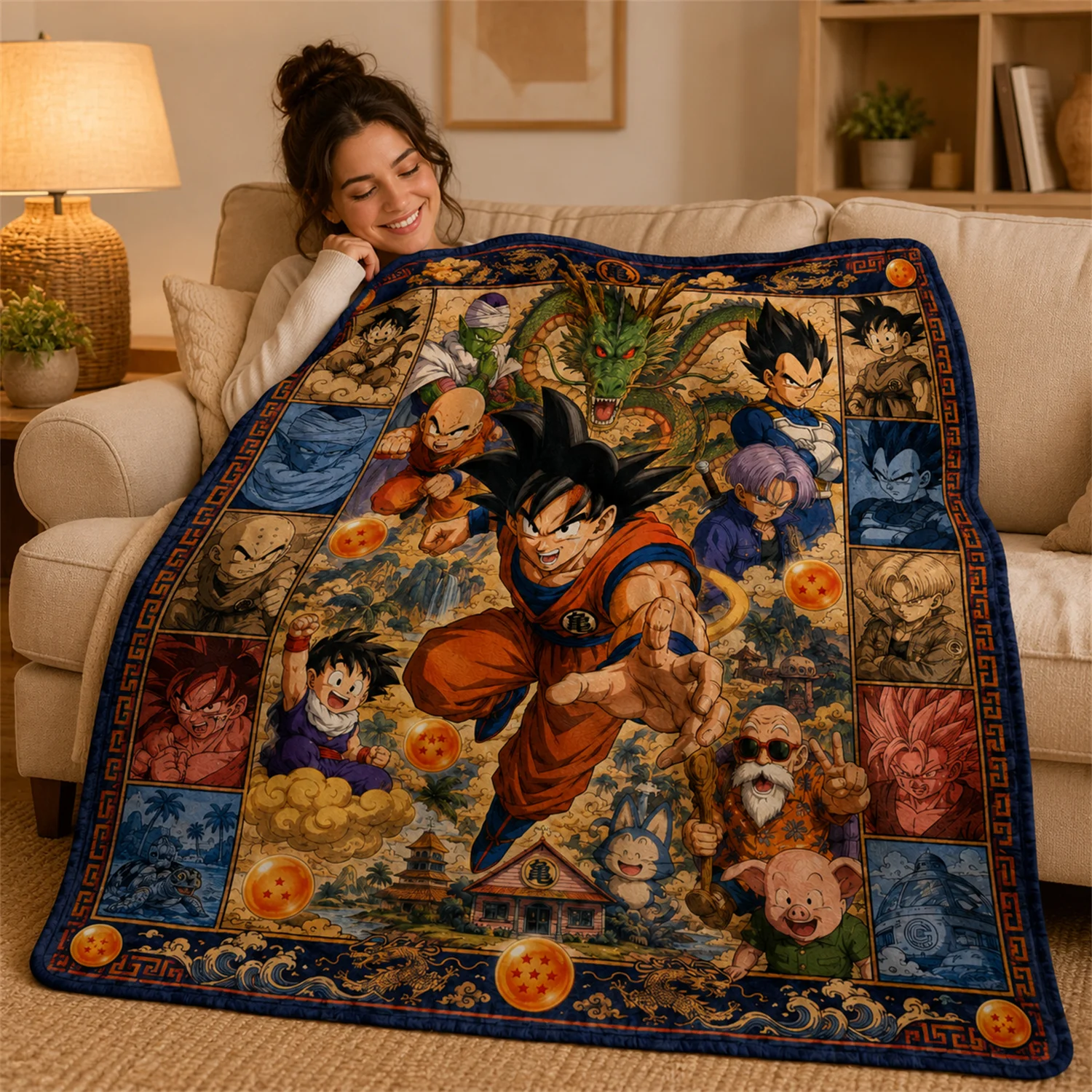 Плед с изображением персонажей – обзор и цена Home Textiles Blanket