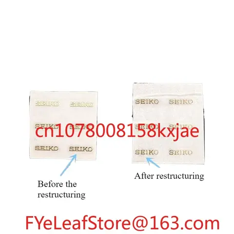 वॉच लिटरल डायल लोगो स्टिकर मेटल लेबल लोगो परिवर्तन सेको नंबर 5 जीएस स्टिकर सेको लेबल स्टिकर 10 best sales सेको लोगो - №8