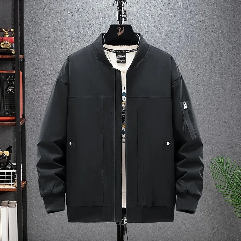 في الهواء الطلق الدراجات الستر عارضة فضفاض القطن معاطف الرجال الشتاء زائد حجم الجرافين التدفئة الرجال البيسبول طوق سترة معطف دافئ