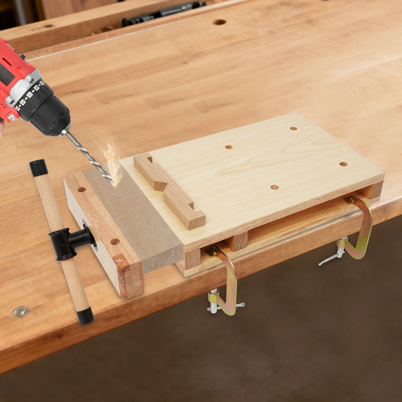 Przenośny drewniany stół warsz – Woodworking Z Clips recenzja i cena