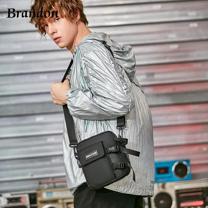 Designer unisex fashion versatile shoulder bag ins trendy crossbody bag student casual personalized phone bag