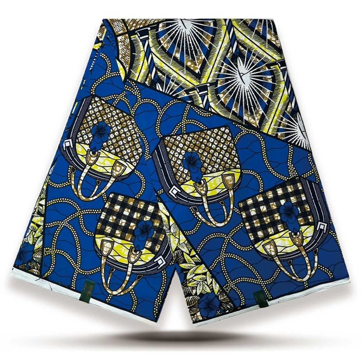 

Holland real wax fabric high quality 100% cotton Africa Nigeria Ghana style Ankara fabric African clothing wax print 6 yards