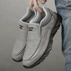 Men Light Loafers Slip on Casual Shoes for Men Comfortable Walking Luxury Male Outdoor Hiking Sneakers Driving Footwear 2023 New