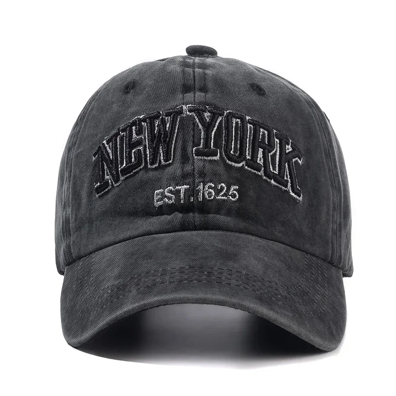 Brand New York Washed Cotton Cap For Men Women Gorras Snapback Caps Baseball Caps Casquette Dad Hat Outdoors Cap