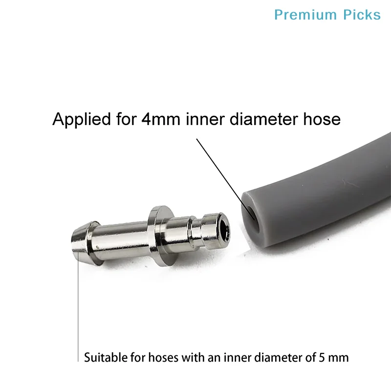 Blood Pressure Meter BP Cuff Joint Link Male Female Quick Connection Bayonet Airway Joints Metal Air Hose Connector NIBP Adapter