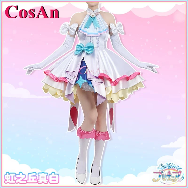 

【На заказ】CosAn Аниме Хирогару Небо! Костюмы для косплея Pretty Cure Cure Prism, милая милая униформа, вечерние костюмы для ролевых игр