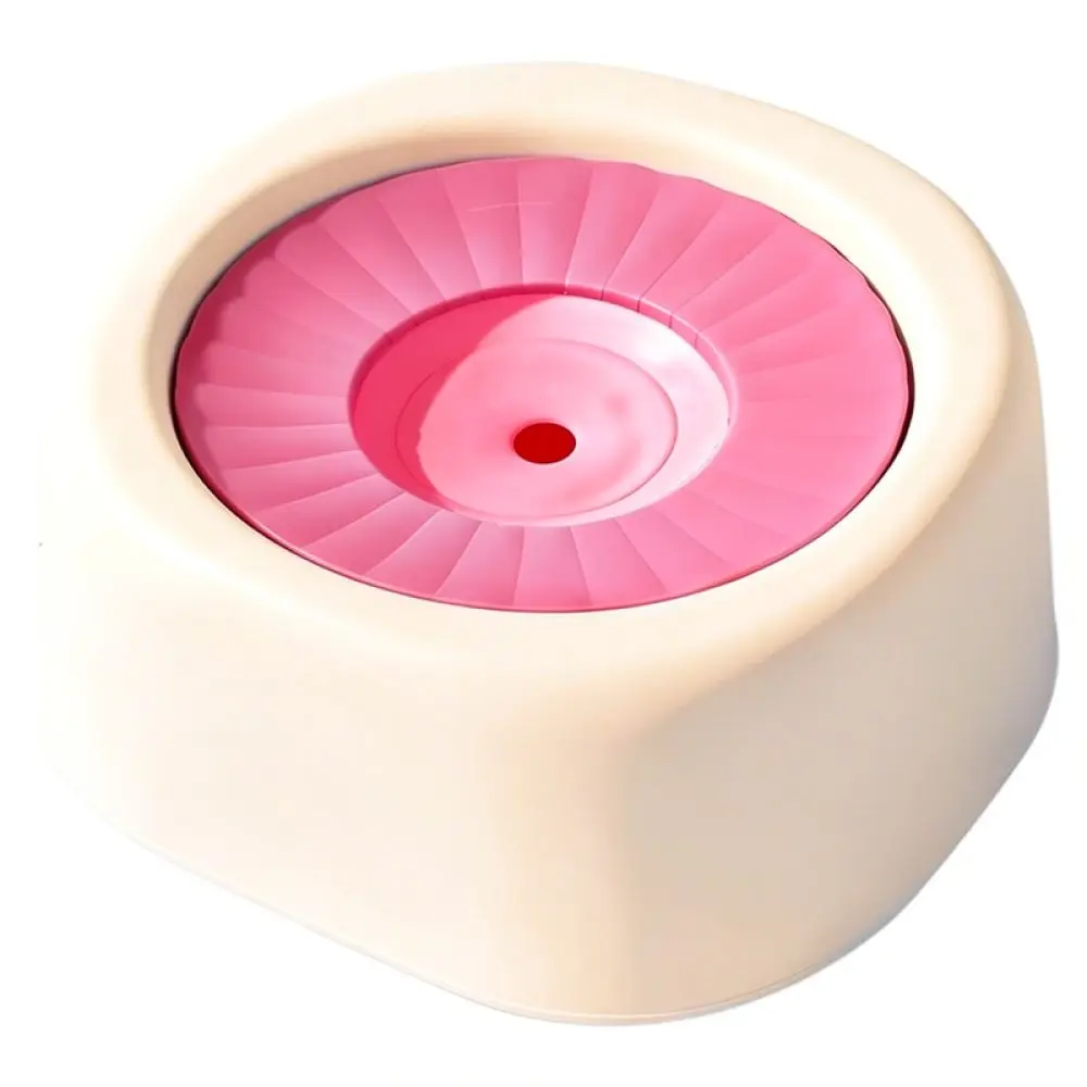 Floating Pet Water Bowl Anti Choke Dispenser Spill Proof Dog Drinker Basin No Wet Chin For Hachimi Puppy Daily Use