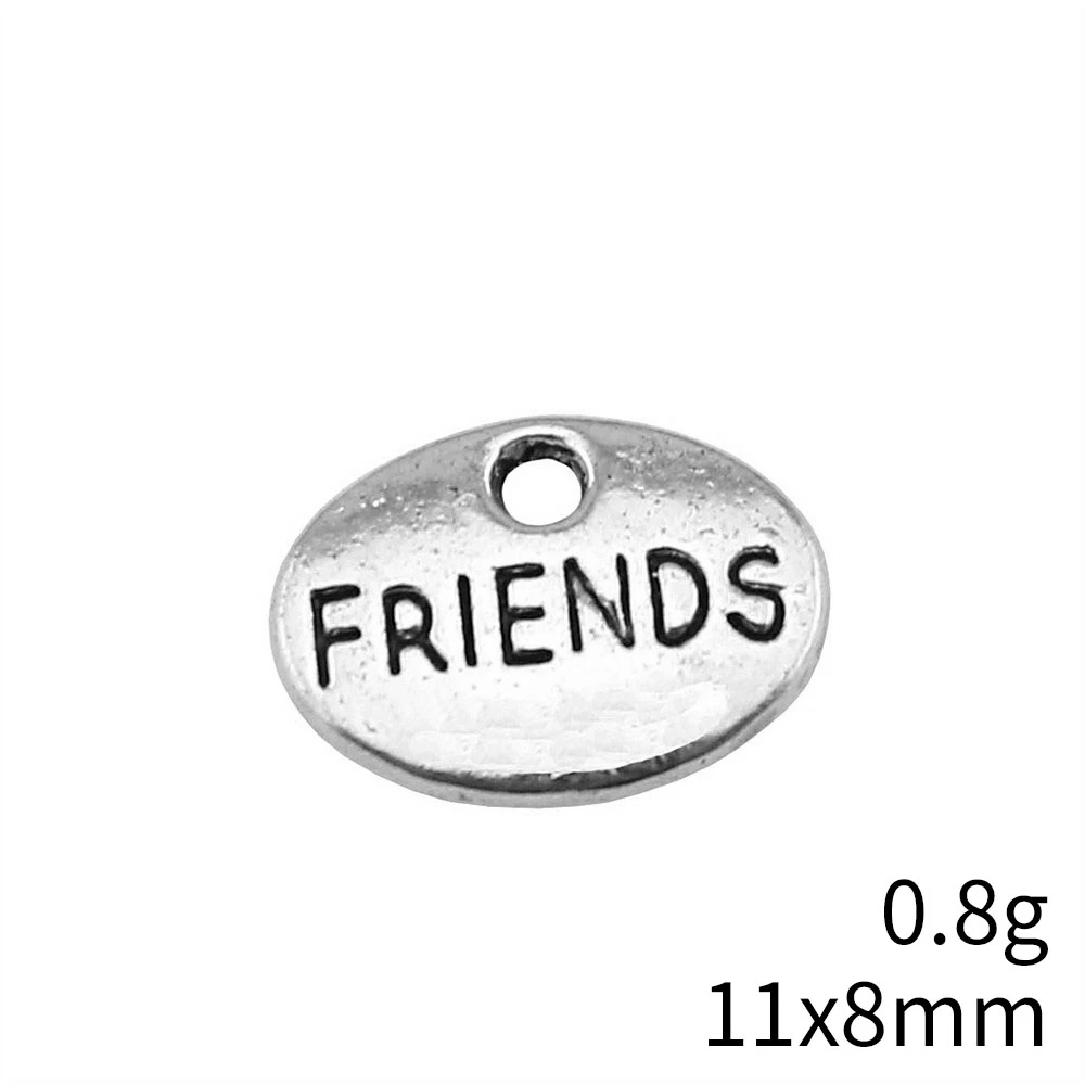 عيد الشكر سحر قلادة البيضاوي العلامة سحر لقلادة سوار الذكور الإيطالية #5