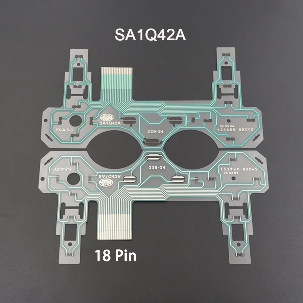 1/2/5PCS 18Pin Ribbon Circuit Board Joystick Flex Cable Conductive Film For PS2 Controller SA1Q42A SA1Q43-A W/18Pin 19Pin Slot