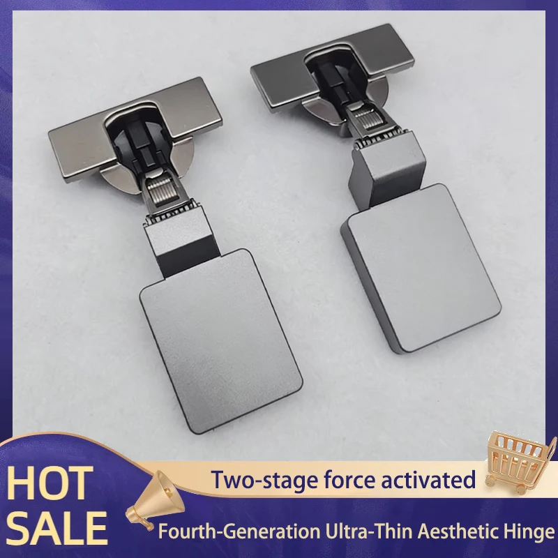 

Двухступенчатая гидравлическая демпфирующая петля, ультраузкая боковая панель, полная накладка, большой изгиб, регулируемый для двери шкафа