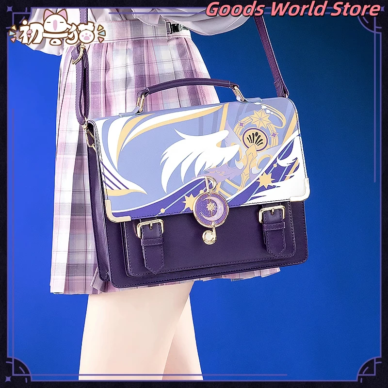 روبن هونكاي ستار ريل الشكل روبن حقيبة الظهر حقيبة يد دكتور. نسبة Danheng Silver Wolf Aventurine Blade Kafka Bag Mihoyo Cosplay