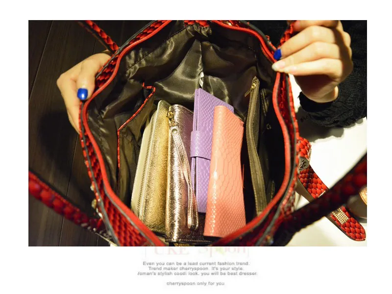 Luxury Fashion Diamonds Women Handbags Genuine Leather Female Dumplings Shoulder Slung Bag Drill Lock Messenger Crossbody Bags