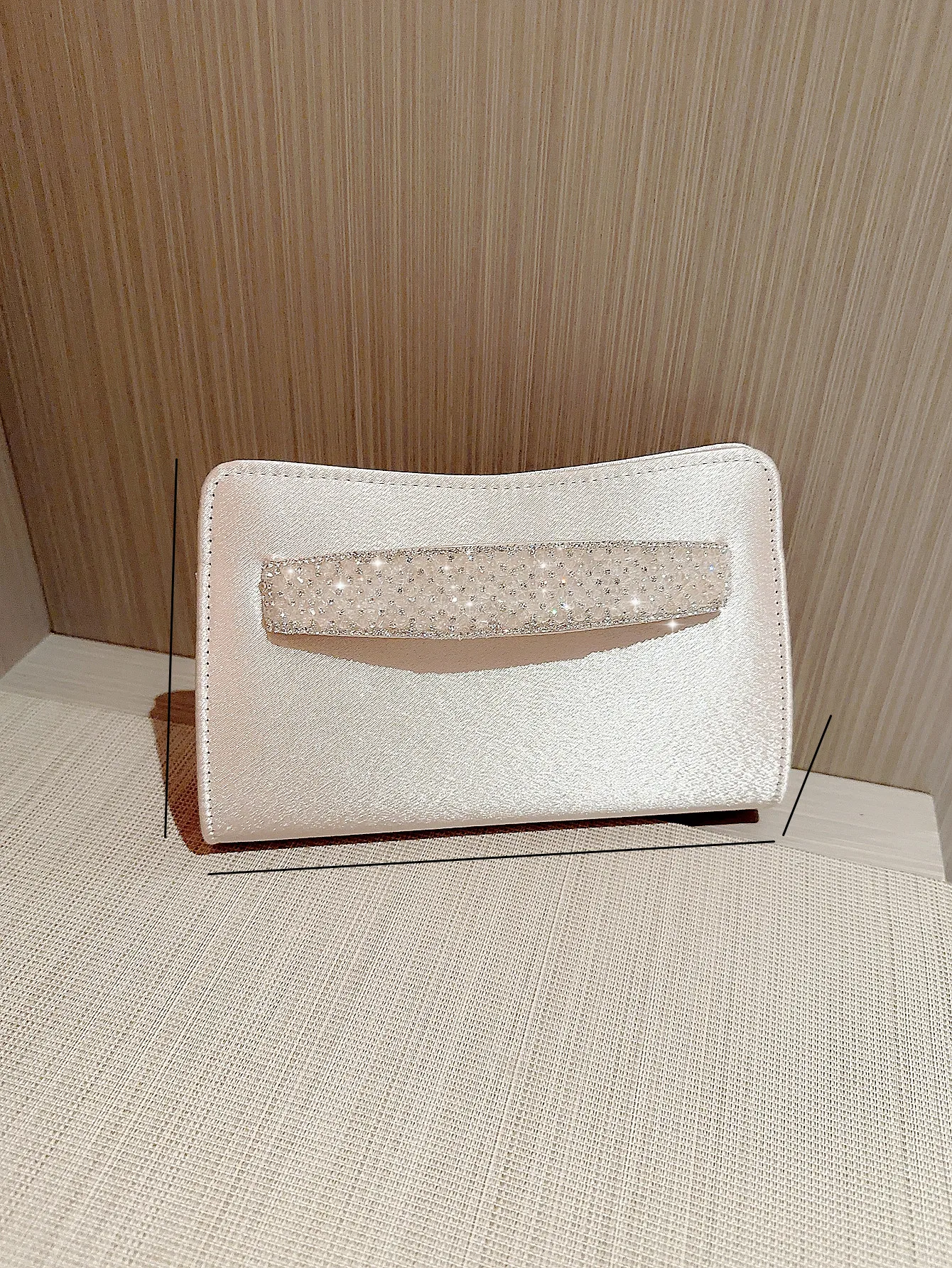 Women\'s Fashion Satin Clutch Bag Evening Bag Dress Bag Evening Bag Clutch Bag Banquet Bag Wedding Bag Party Prom Bag