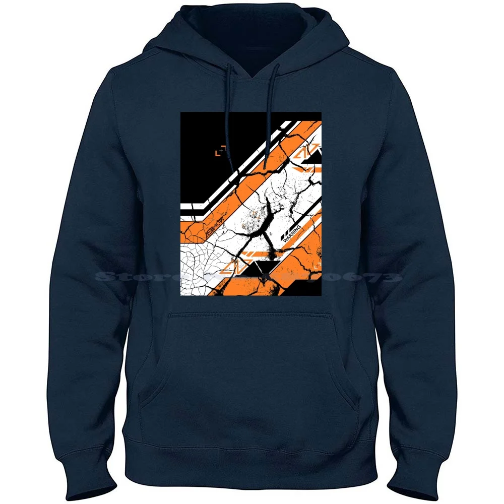 Distressed Asiimov Design Csgo 100% Cotton Hoodie T Shirt Csgo Asiimov Counter Strike Cs Go Global Awp Elite Deagle Lemon