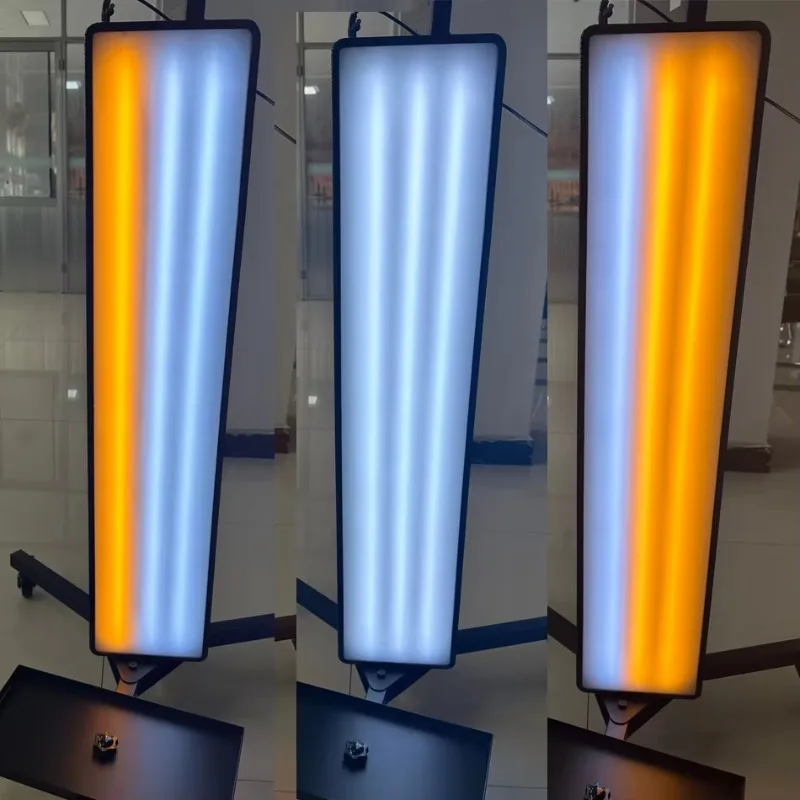 دنت ضوء 6LED قطاع خط عاكس مجلس ضوء المصباح للكشف عن دنت حائل الضرر الخفيفة #4