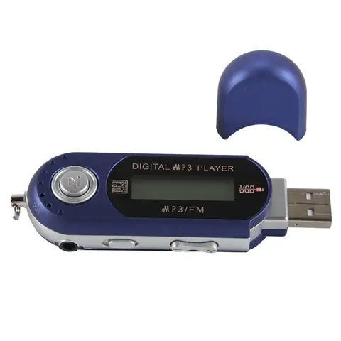 X49A-Mini MP3 Player USB 2.0 Small Flash Drive Multilanguage LCD Music Player With 3.5Mm Audio Jack Automatic Shutdown Durable (