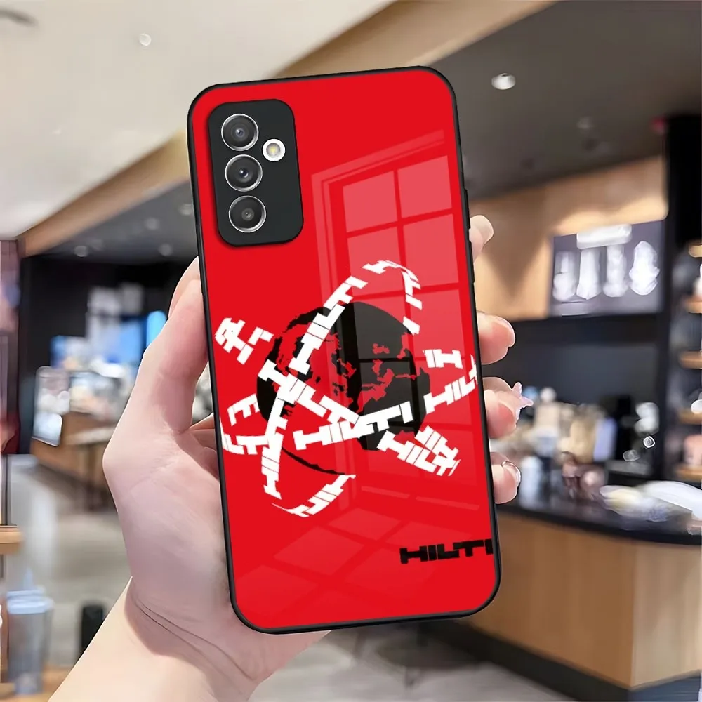 Toolbox brand Hilti Tools Phone Case for Samsung S24 Ultra S23 S22 S20 Fe S21 Plus Galaxy A54 A34 A24 A53 M54 Note 20 Back Cover