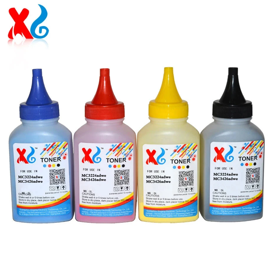 1Set Color Refill Toner Powder For Lexmark MC3224adwe MC3426adwe C3426 C3426dw MC3426 CS317 CS417 C3224dw XC2132 Cartridge 40g