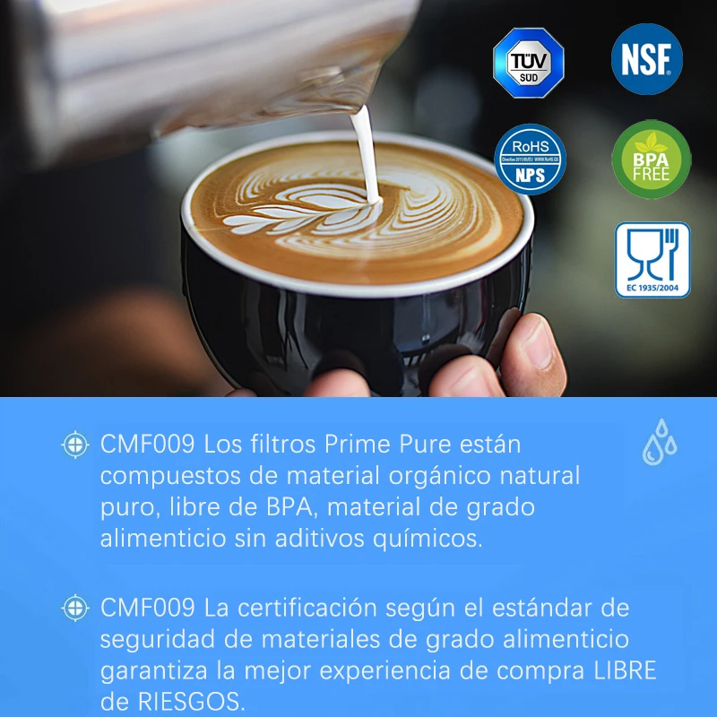 Reemplazo del filtro de agua de la máquina de café, CMF009 para CA6903