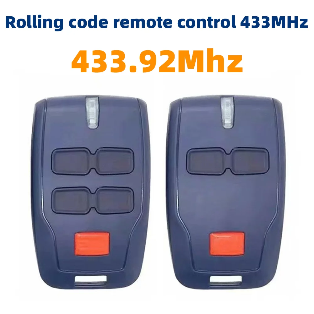 BFT Control remoto 433MHz código rodante BFT B RCB 02 04 MITTO 2 4 2M 4M RCB02 RCB04 KLEIO Control remoto para puerta de garaje