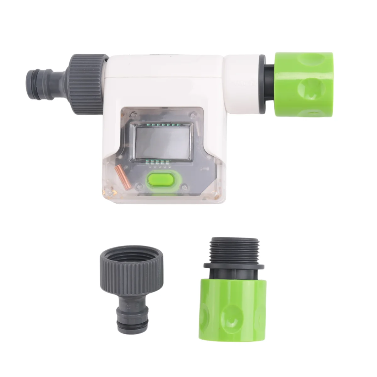 

WiFi Water Flow Meter for Garden Hose Smart Water Meter with 4 Flow Modes Real-Time Flow Tracking Easy Reading