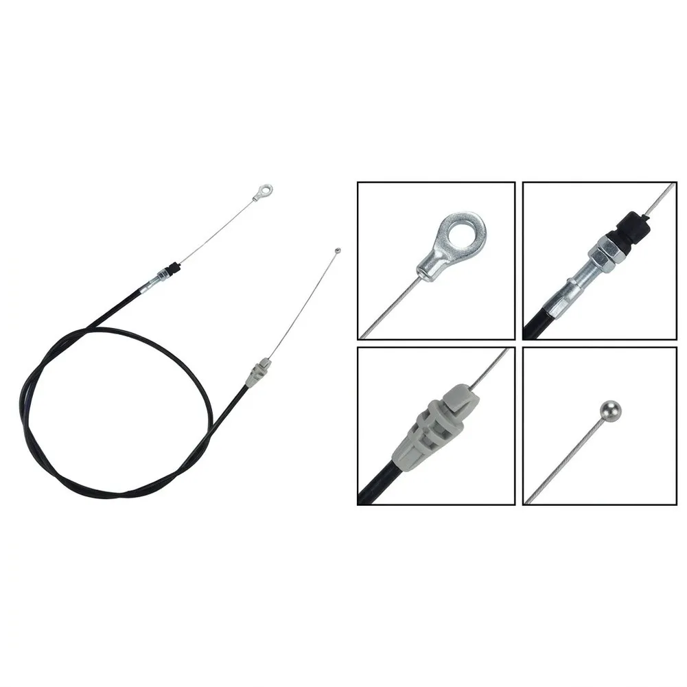 For Lawn Maintenance 63.15 Inches Lawnmower Cable Steel Wire Cable High Durability Wear Resistant Easy Installation
