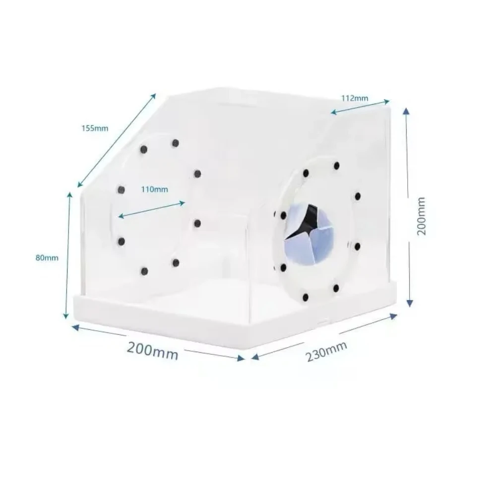1 PC Dental Grinding Polishing Box Lapping Protector Dentistry Equipment Dentist Lab Supplies Tools