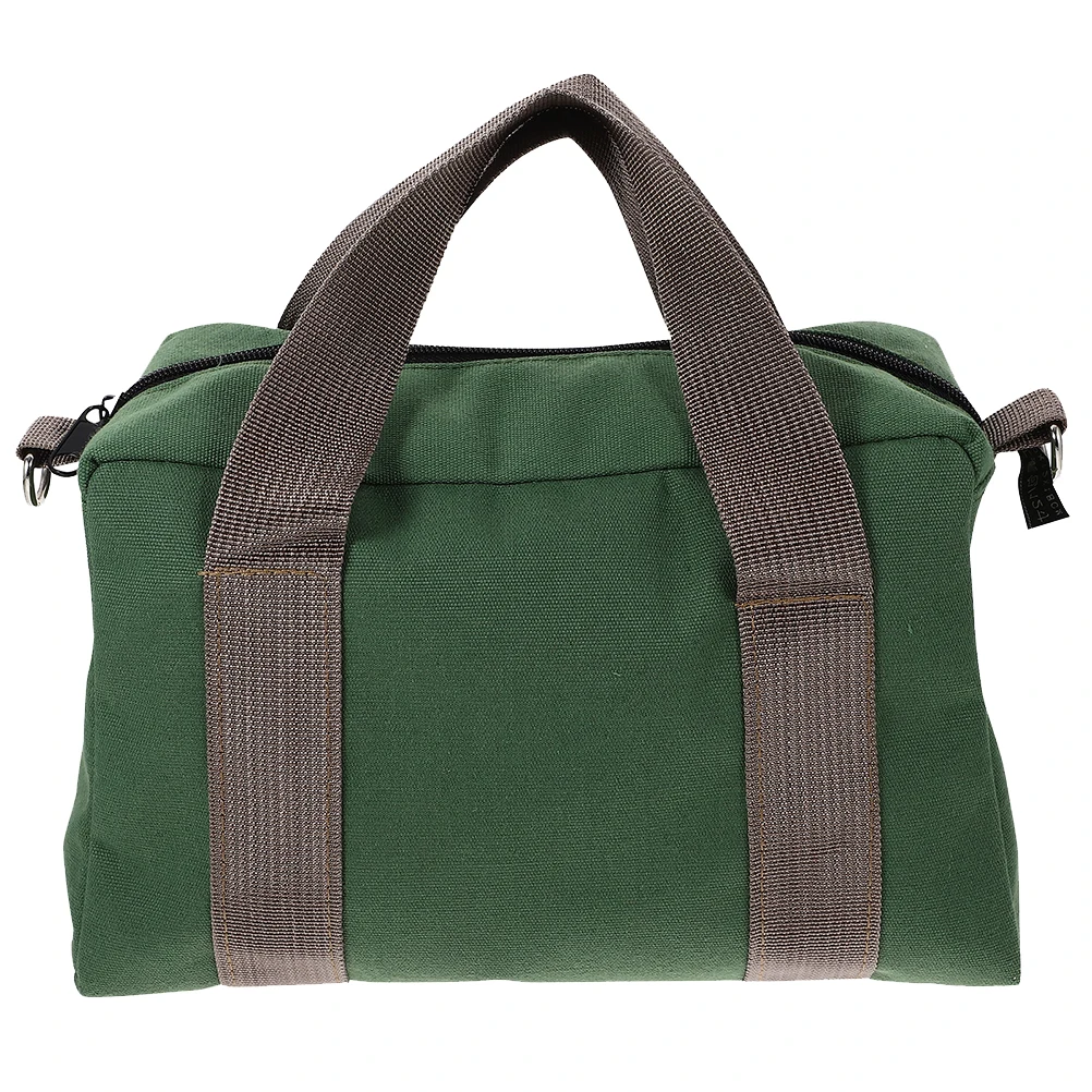 

Canvas Tool Bag 18 Inch Large Capacity Electricians Bag Waterproof Thick Material Toolkit Pouch Home Appliance Repair Storage
