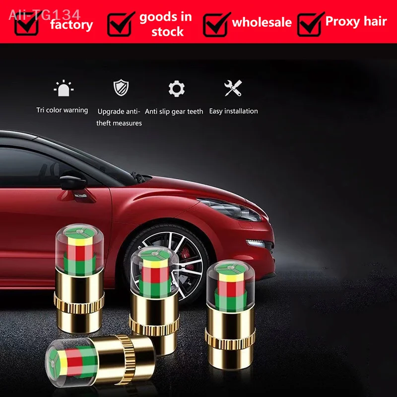 

Набор индикаторов манометра в автомобильных шинах, аксессуары для самостоятельного изготовления, монитор внешнего клапана, датчик, система оповещения о крышке клапана