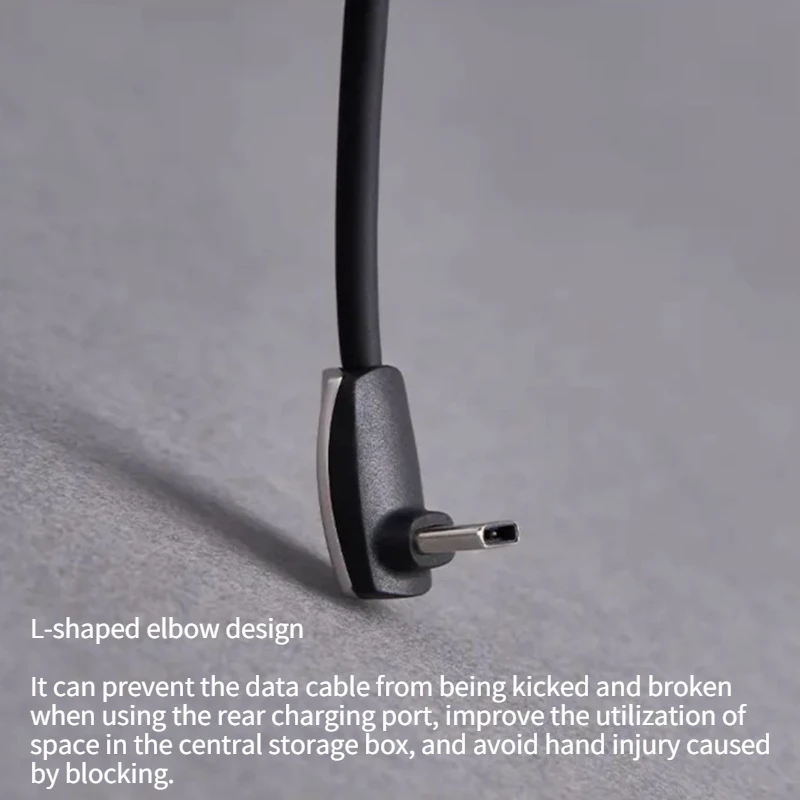 PD 60W For Tesla CarPlay USB C to Type C Super Fast Charging Cable For iPhone 15 Pro Max Samsung Galaxy S24 Model Y 3 X S Series