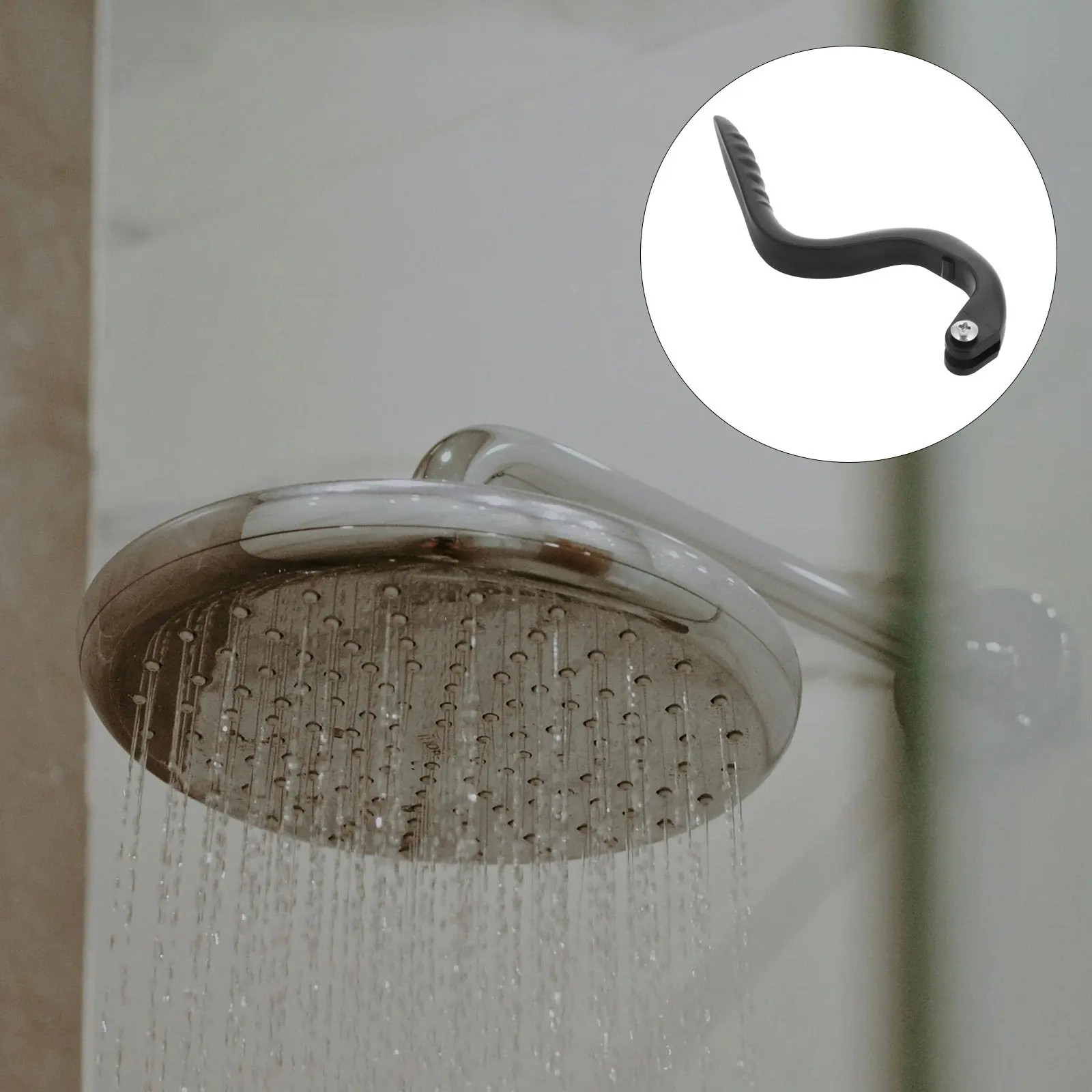 

Shower Handle Replacement Ergonomic Plastic Knob Universal Bath Faucet Mixer Lever Bathroom Valve Single Part Accessories