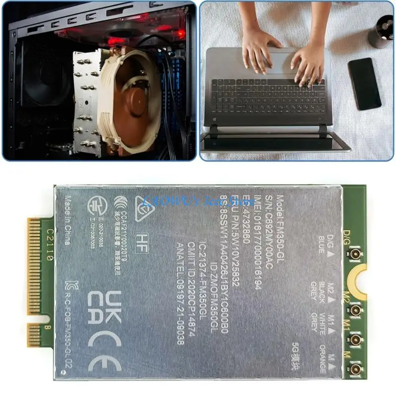 

Y8AD Global Oppage FM350-GL LTE Модуль для T14S P1 X13 FAST и Reliabled Connection Networking Card