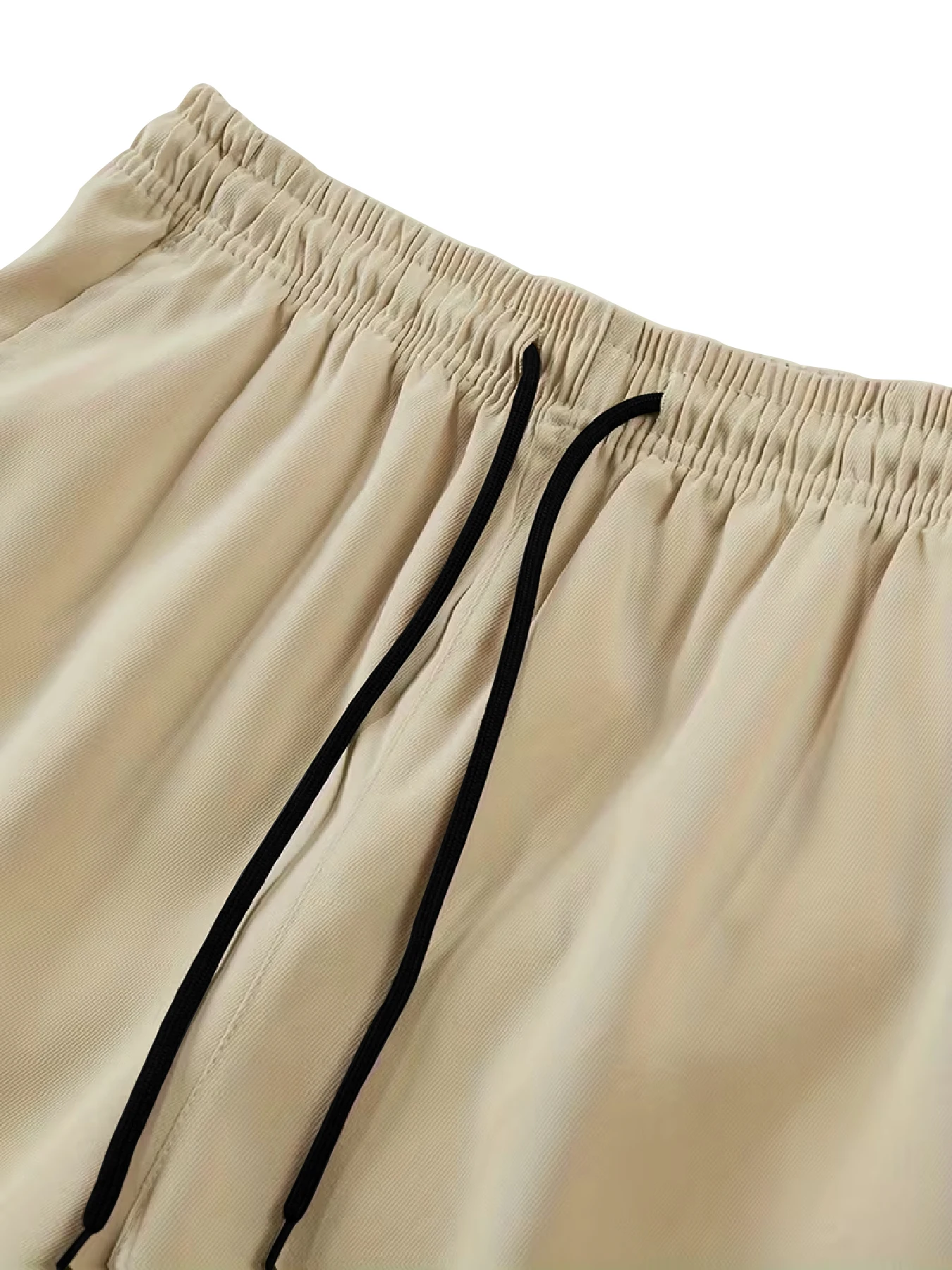 Herren-Shorts, Freizeit-Jogginghose mit mehreren Taschen, gewebte, elastische, weiche und bequeme, einfarbige, schlichte Hose für Outdoor-Sportarten – Detail 24